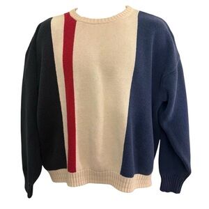 Vintage 90s Harbor Bay Cotton Sweater. Size XL